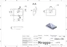 MIRAGGIO Умивальник ALBENA (0000155)