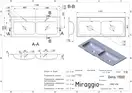 MIRAGGIO Умивальник DELLA 1100-2 MATT (0000169)