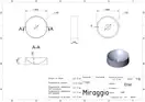 MIRAGGIO Умивальник ELLEL MATT (0000186)