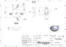MIRAGGIO Умивальник FLORENCE MATT (0000198)