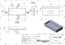 MIRAGGIO Mares 800 Умивальник, білий (0000215)