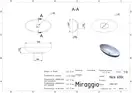 MIRAGGIO Умивальник NICE MATT (0000223)