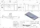 MIRAGGIO Умивальник SACRAMENTO MATT (0000235)