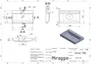 MIRAGGIO Умивальник VARNA 700 MATT (0000257)