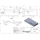 MIRAGGIO Умивальник VIOLA 1000 (0000622)