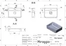 MIRAGGIO Умивальник MARRAKESH 600 MATT (0000672)