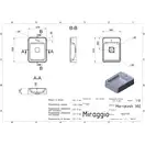 MIRAGGIO Умывальник MARRAKESH 380 MATT (0000935)