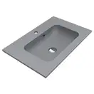 MIRAGGIO Умывальник DELLA 700 GRAY MIRASTONE (0000986)