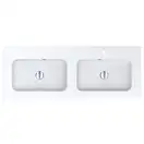 MIRAGGIO Умывальник DELLA 1200-2 MIRASOFT (0001015)