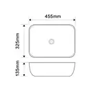 Mixxus Premium DIVERSE-0112 Раковина накладная, бело-черная (MP6542)