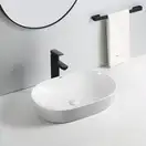MIXXUS PREMIUM ELLIPSE-0105 Раковина накладна, біла (MP6563)