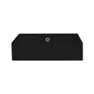 Умивальник підвісний Nic Design Cool з переливом 50.5 х45x12.5 см, Antracite матовий (001246013)