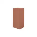 Nic-Design Умивальник окремо стоячий Nic Design Semplice 40х40х85 см без переливу, зі зливом у стіну, Fard глянець (001372072)