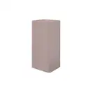 Умивальник окремо стоячий Nic Design Semplice 40х40х85 см без переливу, злив у підлогу, Cipria матовий (001373060)