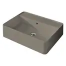 Умивальник на стільницю з переливом Nic Design Semplice 60х45х16 см, Sabbia матовий N/F (001384051 NF)