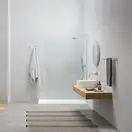 Умивальник на стільницю Nic Design Ovvio 42х16 см, білий глянець (001451001)