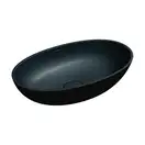 умывальник Omnires Shell 60x35 black lava (SHELLUNBLV)