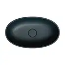 умывальник Omnires Shell 60x35 black lava (SHELLUNBLV)