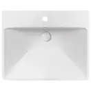 Раковина Qtap Albatross D 600х500х210 White с донным клапаном QT01115060DW