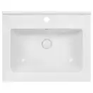 Раковина Qtap Albatross Q 600х480х230 White с донным клапаном QT01115060QW