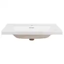 Раковина Qtap Albatross 5H 800х500х210 White с донным клапаном QT01115080HW