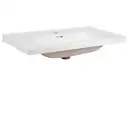 Раковина Qtap Albatross 5H 900х500х210 White с донным клапаном QT01115090HW