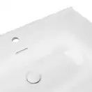 Раковина Qtap Albatross 5H 900х500х210 White с донным клапаном QT01115090HW
