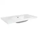 Раковина Qtap Albatross 5C 1000х480х210 White с донным клапаном QT01115100CW