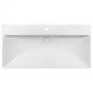 Раковина Qtap Albatross D 1000х500х210 White с донным клапаном QT01115100DW