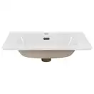 Раковина Qtap Albatross 9H 600х460х180 White с донным клапаном QT01119060HW