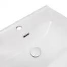 Раковина Qtap Albatross 9H 600х460х180 White с донным клапаном QT01119060HW