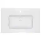 Раковина Qtap Albatross E49 800х490х200 White с донным клапаном QT01119080E49W