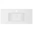 Раковина Qtap Albatross E 1000х460х180 White с донным клапаном QT01119100EW