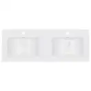 Раковина Qtap Albatross ED 1200х460х180 White с донным клапаном QT01119120EDW