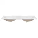 Раковина Qtap Albatross ED 1200х460х180 White с донным клапаном QT01119120EDW