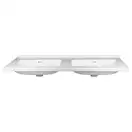 Раковина Qtap Albatross 1210х467х195 White с донным клапаном QT0111FL8167GW