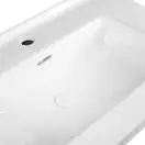 Раковина Qtap Albatross 1210х467х195 White с донным клапаном QT0111FL8167GW