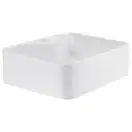 Раковина-чаша Qtap Crow 400х300х140 White с донным клапаном QT05117040JW