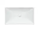 Раковина-чаша Qtap Crow 655х380х140 White с донным клапаном QT05117065HW