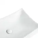 Раковина-чаша Qtap Crow 655х380х140 White с донным клапаном QT05117065HW