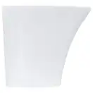 Раковина подвесная моноблок Qtap Crow 500х400х385 White с донным клапаном QT0511G815W