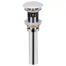 Раковина подвесная моноблок Qtap Crow 600х430х385 White с донным клапаном QT0511G835W