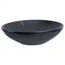 Раковина Qtap Dove 625х415х150 Matt black QT063077MBMB