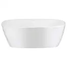 Раковина-чаша Qtap Kolibri 400х400х140 White с донным клапаном QT10117040TW