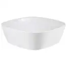Раковина-чаша Qtap Kolibri 400х400х140 White с донным клапаном QT10117040TW