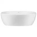 Раковина-чаша Qtap Kolibri 370х370х120 White с донным клапаном QT10118037FW