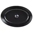 Раковина-чаша Qtap Leo 450х305х160 Matt black с донным клапаном QT1111A052MB