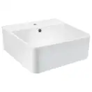 Раковина Qtap Nando B 400х420х155 White с донным клапаном QT12117040BW