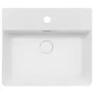Раковина Qtap Nando C 500х420х125 White с донным клапаном QT12117050CW