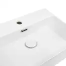 Раковина Qtap Nando K 500х355х125 White с донным клапаном QT12117050KW